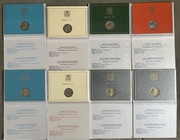 Zestaw monet 2 euro Watykan 