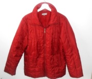 PIKOWANA KURTKA  KOLOR BORDOWY, 44/46/48