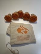 5 drewnianych stempli – Halloween