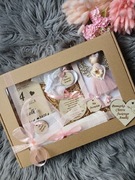 Pamiątka chrztu świętego Box prezentowy prezent na chrzest chrzciny