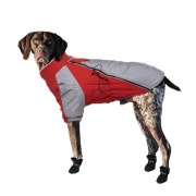 Wodoodporny płaszcz zimowy dla psa z odblaskową tkaniną, L