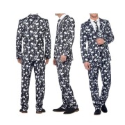 Męska marynarka w czaski  Smiffys r.M kostium przebranie halloween występ