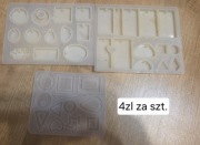 Formy silikonowe zawieszki brelok biżuteria kształty geometryczne zestaw