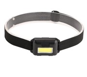 Mini latarka czołowa, 3 tryby świecenia.