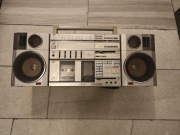 Rzadki, zabytkowy magnetofon kasetowy JVC PC-R55W / D55W z lat 80., 