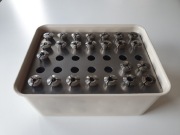 FXB-12 stojak inox na tulejki zaciskowe TZG0015 