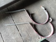 Haki rynnowe . Uchwyty rynien. Ocynkowane 