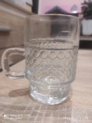 Kufel do piwa,0,25l szkło, PRL