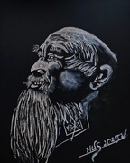 obraz akrylowy tytuł-STARZEC 24/30