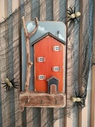 Drewniany wieszak na klucze