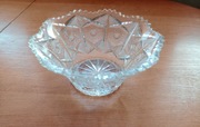 Wazon misa kryształ PRL 