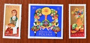 Znaczki Dożynki 1966