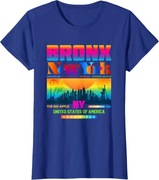 T-shirt damski z nadrukiem New York Bronx 