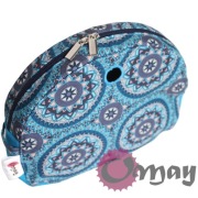 Niebieski organizer do Obag MOON LIGHT mandale granatowe 2 kieszenie OMAY
