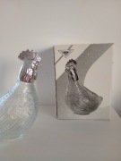 PRL-KOGUT - BMF niemiecka szklana karafka z lat 70 tych PRL