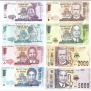 MALAWI  zestaw 8 szt 2016-2024 UNC