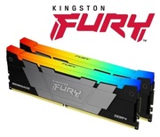 Pamięć RAM Kingston FURY 32GB (2x16GB) 3600MHz CL16 Renegade RGB