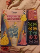 Księżniczki na ekranie bajki ilustrowane slajdami