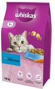 WHISKAS ADULT TUŃCZYK SUCHA KARMA DLA KOTA 14kg