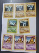 Pokemon - Base set 2 - różne karty lista - stan 2/5 - Commons Uncommons