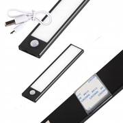 Lampa Listwa Oświetleniowa podszafkowa LED CZUJNIK RUCH MAGNES 20cm