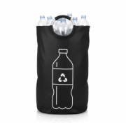 STYLOWY I POJEMNY KOSZ NA BUTELKI PLASTIKOWE – 82L