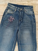 Damskie dżinsy wide leg