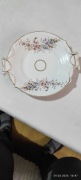 KPM Berlin patera porcelana kwiaty złocenia uchwyty vintage kolekcjonerska