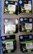 Tusze HP 301 XL kolor, nowe po terminie ważności. ZESTAW