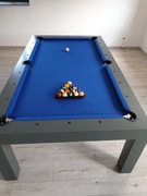 Stół bilardowy 7ft z blatem nakrywajacym