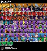 Konto fortnite 100 skins +