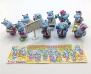 Hippo i Lisy 2 komplety Kinder niespodzianka