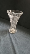 Piękny kryształowy wazon 18cm 
