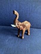 Figurka skórzany słoń, Tunezja, 21 cm
