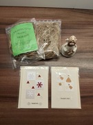 Sianko wigilijne + 2 kartki świeta + gratis aniołek