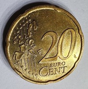 20 euro cent  2002 J Niemcy