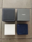 Zestaw eleganckich luksusowych etui i futerałów po zegarkach 4 szt