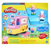 HASBRO play-doh świnka Peppa samochód z lodami 
