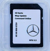 Aktualizacja map Mercedes Comand Online NTG 5.5 EU