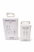 Samsung 45W 845 + Kabel USB-C 1m 5A NOWY Zestaw Szybkie Ładowanie