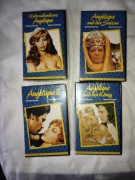 Nowe kasety VHS z filmami Angelika i król VHS