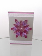 Kartka świąteczna bożonarodzeniowa ręcznie robiona