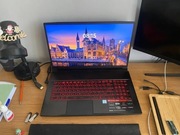 Laptop MSI gf75 thin 8RD 16RAM, 256 SSD, 1 TB SATA, Win 11 Home, 17,3 cali