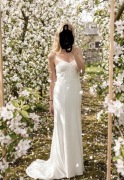 Tytuł: Suknia Ślubna Vila Vilucy Strapless Maxi | Cloud Dancer | Nowa 38