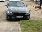 BMW F11 520D B47 czarna alkantara 