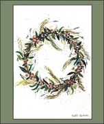 Akwarela Akwarelka Obraz pt: Wianek