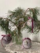 Kolekcja świąteczna handmade – bombki, zawieszki i dekoracje vintage