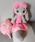 Maskotka miś królik zabawka prezent handmade 