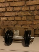 SONGMICS Zestaw hantli z żeliwa regulowane