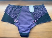 Figi szorty Ewa Michalak Fiolento Effuniak fioletowe koronkowe 50 4XL nowe